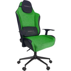 Resim Rebelx Oyuncu Koltuğu Hit Krom Ayak Yeşil Renk 