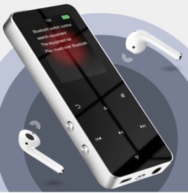 Resim JUNGLEE Bluetooth Lu Mp3 Mp4 Çalar Fm Radyolu Şarjlı Mp4 Player Dahili Hoparlör 8gb Hafızalı Ses Kaydı 