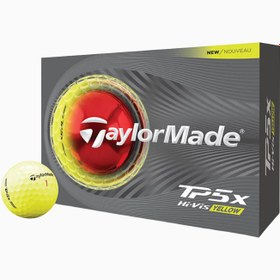 Resim TP5x Golf Topu Düşük Spin Yüksek Mesafe Premium Performans - Sarı 