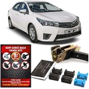 Resim Barrer Toyota Corolla E170;180 Kapı Gergi Kolu (Limitör) Tamir Kiti (2 Kapı Set) 2012-2019 