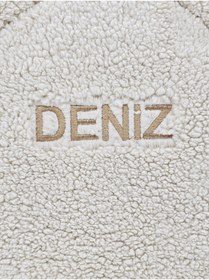 Resim PENGİ [ İSTEDİĞİNİZ İSMİ NAKIŞLA YAZIYORUZ ] Teddy Krem 0-8 Yaş Çocuk Sırt Çantası, kreş Çantası -Anaokulu 