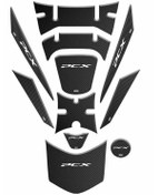 Resim Honda Pcx 125 2018 Tank Pad Sticker Seti 11 Pcs-002 