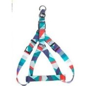 Resim Ally Paws Geometrik Köpek Göğüs Tasması Göğüs: 30 Cm X 60 Cm Çok Renkli 