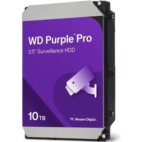 Resim 10 Tb Wd 3.5 Purple Pro Sata3 7200rpm 512mb 7/24 Guvenlık Wd102purp 3 Yıl Resmı Dıst Garantılı 