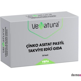 Resim Venatura Çinko Asetat 30 Pastil 
