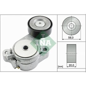 Resim INA 534039610 V KAYIŞ GERGİ RULMANI GOLF VI JETTA III IV TOURAN / 