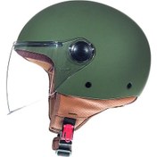 Resim Mt Jet Street Solid A6 Matt Açik Motosiklet Kaski 