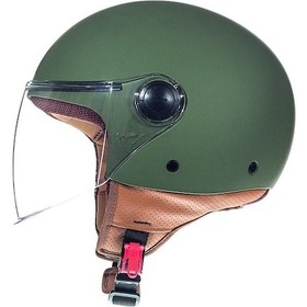 Resim Mt Jet Street Solid A6 Matt Açik Motosiklet Kaski 