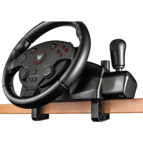 Resim Beboncool T6 Racing Whell Ps4 Xbox Switch Pc Uyumlu Direksiyon Seti 