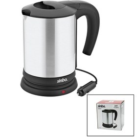Resim Go İthalat SİNBO SK-8034 24V ARAÇ İÇİ KETTLE PASLANMAZ ÇELİK SU ISITICISI 0.8LT 200W ÇAKMAKLIK FİŞL 