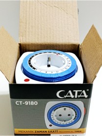 Resim Cata Zaman Ayarlı Priz Manuel-mekanik Zaman Saati 