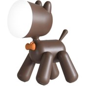 Resim Suntek 3d Gece Lambası Başucu Yatak Odası Dekorasyon Kahverengi Çok Renkli 