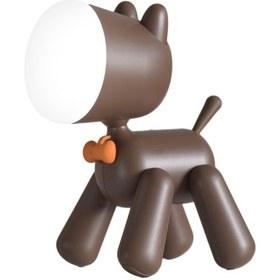 Resim Suntek 3d Gece Lambası Başucu Yatak Odası Dekorasyon Kahverengi Çok Renkli 