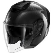 Resim Shark Rs Jet Carbon Skın Açık Motosiklet Kask 