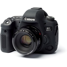 Resim EasyCover Canon 6d Mark Iı Silikon Kılıf Siyah 