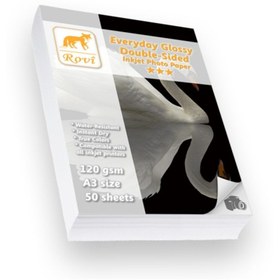 Resim ROVİ Rovi Everyday Parlak Çift Taraflı Fotoğraf Kağıdı 120gsm 50yp A3 