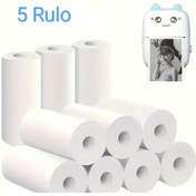 Resim BBS 5 Adet Mini Termal Yazıcı Rulosu Yüksek Kaliteli 