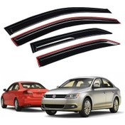Resim Volkswagen Jetta 2011-2018 Mugen Tip Cam Rüzgarlığı 