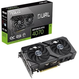 Resim Asus NVIDIA GeForce RTX 4070 Dual Evo OC DUAL-RTX4070-O12G-EVO 12 GB GDDR6X 192 Bit Ekran Kartı 