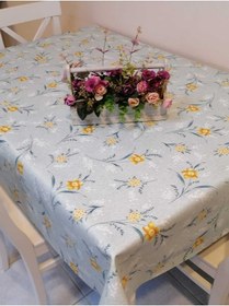 Resim Elyaflı Pvc Muşamba - Desenli Silinebilir Masa Örtüsü 01fnt12103 Renkli 