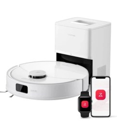 Resim Roborock Q8 Max Pro Plus Akıllı Robot Süpürge Beyaz + Akıllı Baskül Hediye 