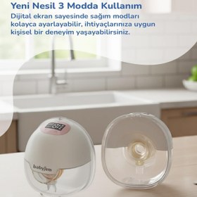 Resim Babyjem Yeni Nesil Giyilebilir Göğüs Pompası - Standart / Standart 