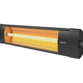 Resim Dysis HTR-7407 2300W Duvar Tipi Infrared Isıtıcı Soba Siyah Renk ile Etkili Isıtma 