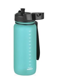 Resim Uzspace 500ml Soft Touch Tritan Su Matarası Açık Mavi Beyaz 