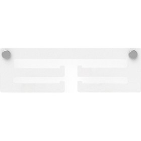 Resim Hombey Kutulu Akrilik Madalya Asma Rafı - Organize Ve Sergile - Transparan - 30x10 Cm - Özel Kesim Teknolojisi 