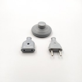 Resim Retro Vitrini Dekoratif Yer Tipi Aç Kapa Arapuar Ve Fiş Takımı Gri 