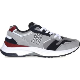 Resim Tommy Hilfiger Gri Erkek Sneaker Fm0fm04274prt 