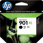 Resim Hp CC654AE 901XL Siyah Mürekkep Kartuş 700 Sayfa Yüksek Kapasite (4500 J4580 J4660) 