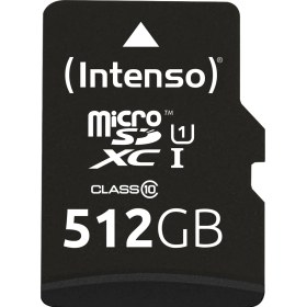 Resim Intenso 3423493 Uhs-I 512GB Sdxc Micro Sd Kart 