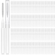 Resim 120PCS Interdental Fırçalar, Diş Temizleme Aletleri Için Dişli Fırça Temizleyici Verimli Ağız Bakımı Için Spiral Diş Fırçası B (Yurt Dışından) 