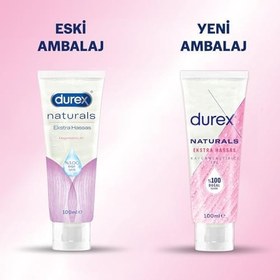 Resim Durex Naturals Extra Hassas Kayganlaştırıcı Jel 100 ml 1 Paket 