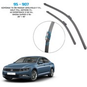 Resim Sentinel Passat Sedan Ön Cam Silecek Süpürgesi Takım 26"+18" 2015 Sonrası 95-907-01 