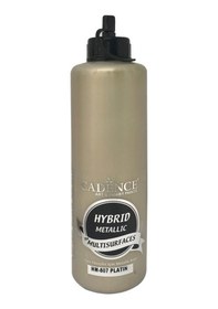 Resim Cadence Hibrit Metalik Boya 500 Ml. Hm807 Platin 