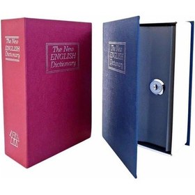 Resim Kitap Görünümlü Gizli Kasa Büyük Boy Anahtarlı Kilitli Para Kasası - Lisinya 