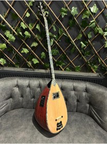 Resim Sazhane Ankara Elektro Bağlama Çift Kapak Ekolayzırlı (Soft Case Dahil) 