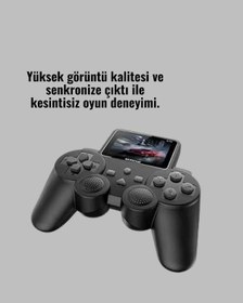 Resim 2025 A Kalite S10 Gamepad 520 Oyunlu Tv Bağlantılı Retro i Konsolu 