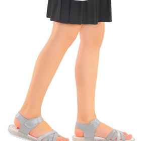 Resim Kiko Kids Lunara Kız Çocuk Sandalet Gümüş 