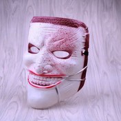 Resim NessiWorld Reçine Ölüm Joker Maskesi Kanlı 23x18 cm 