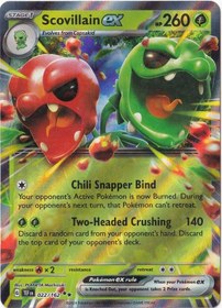 Resim Scovillain Ex 22 - Pokemon Temporal Forces - Pokemon Kartı Mint 