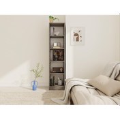 Resim 5 Bölmeli Kitaplık Hanoibeyaz Beyaz 