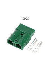 Resim Xuweiwei 10 Parça Yeşil Bakır Anderson Konnektör 50a Hızlı Bağlantı 