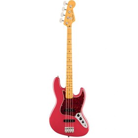 Resim Fender 0198642375 American Professional Classic Jazz Bass Gitar (Faded Dakota Red) | Akçaağaç Klavye Nadir Faded Dakota Red Renk ve V-Mod Manyetikler 