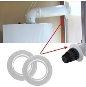 Resim Kombi Baca Borusu Contası /baca Lastiği 2 Adet 