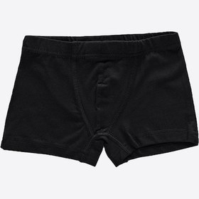 Resim Malabadi Erkek Çocuk Siyah 8'li Paket Pamuk Elastan Boxer 8m209 