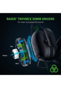 Resim Razer Blackshark V2 X - Premium Espor Oyun Kulaklığı 50mm Sürücü 