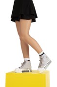 Resim Benetton® | BN-30942 - 3114 Gri - Kadın Spor Ayakkabı Benetton